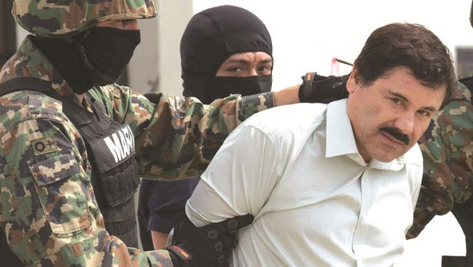 Trùm ma túy khét tiếng người Mexico Joaquin “El Chapo” Guzman.
