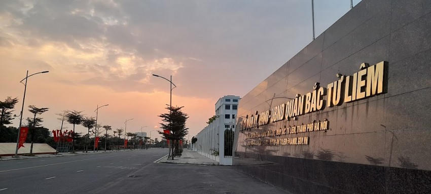 Trụ sở Quận uỷ, HĐND, UBND quận Bắc Từ Liêm.