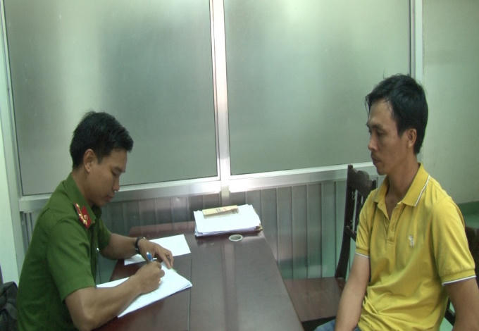 Kỳ tại cơ quan Công an.