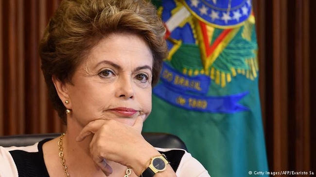 Bà Dilma Rousseff là tổng thống đầu tiên của Brazil bị phế truất.