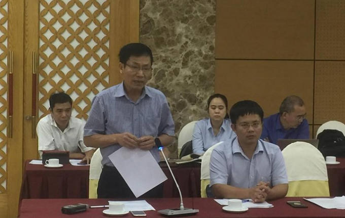 Lãnh đạo sở Y tế Quảng Ninh thông tin về sự việc.