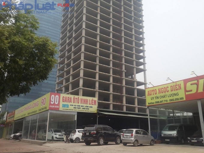 Dự án Trung tâm điều hành và giao dịch Vicem khởi công từ năm 2011 và dự kiến hoàn thành năm 2014.