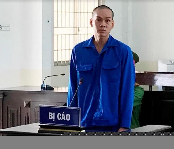 Bị cáo Lê Văn Giỏi tại tòa