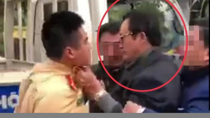 Hiện trường vụ việc. Ảnh cắt từ clip. Nguồn: ĐSPL.