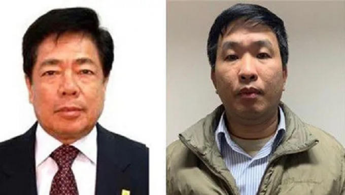 Trương Văn Tuyến và Phạm Thanh Sơn - Cựu Tổng Giám đốc và Phó Tổng giám đốc Vinashin.