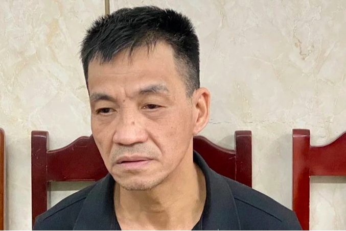 Bị can Nguyễn Hải Long (Long "Tròn", Long "Máy chém") (Ảnh: Công an tỉnh Thanh Hóa).