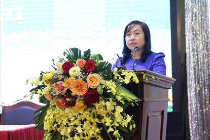 12.1- Ba Thai Thu Xuong phat bieu nhan nhiem vu