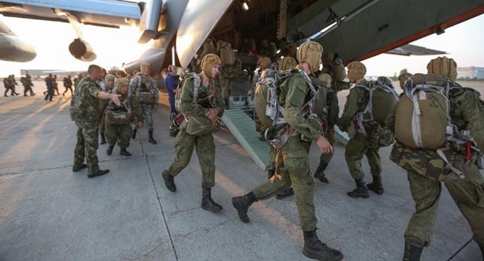 Lực lượng quân đội Nga. (Ảnh: Sputnik)