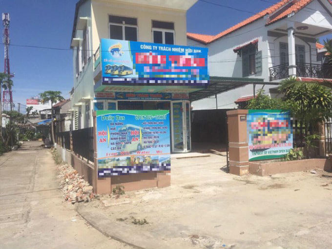 Trụ sở của văn phòng đại diện - Nơi bị phản ánh là có nhiều dấu hiệu vi phạm.