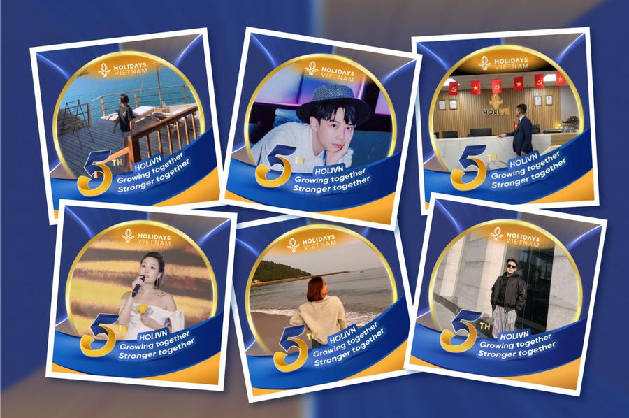 Cán bộ nhân viên Holidays Việt Nam hưởng ứng sự kiện 5 năm thành lập