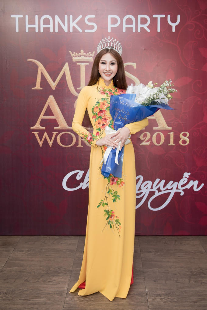 Hoa hậu Châu Á Thế giới Chi Nguyễn chia sẻ về sự cố trước khi giành ngôi vị