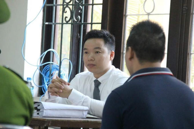 Luật sư Giang Hồng Thanh, người bào chữa cho bị cáo Phương.