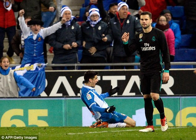 Gerard Moreno ghi b&agrave;n thắng duy nhất của trận đấu cho Espanyol.