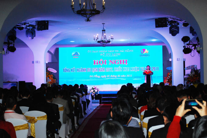 Đà Nẵng tổ chức hội nghị tổng kết hoạt động du lịch diễn ra trong năm 2017.