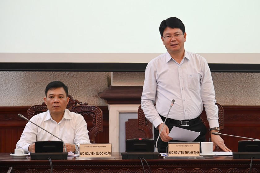 Thứ trưởng Nguyễn Thanh Tịnh phát biểu kết luận Hội nghị.
