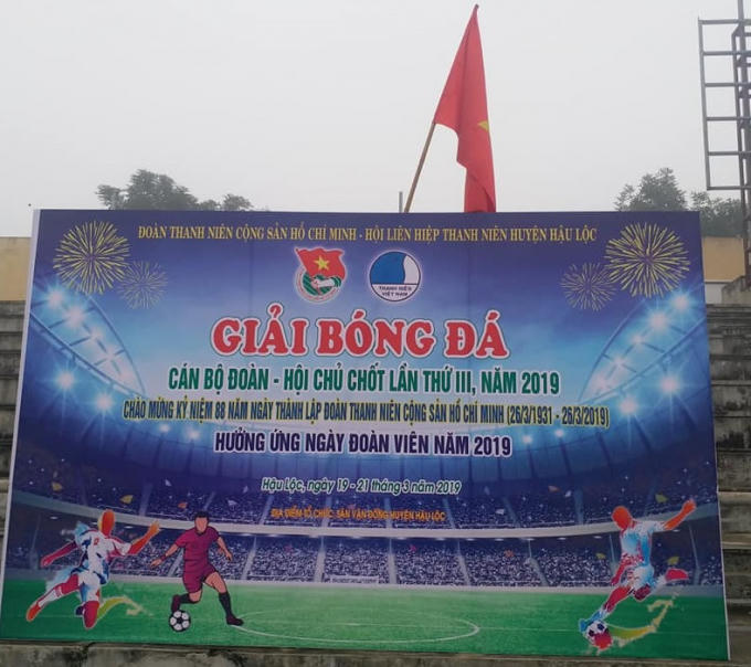 Giải bóng đá cán bộ Đoàn,Hội lần thứ III năm 2019.