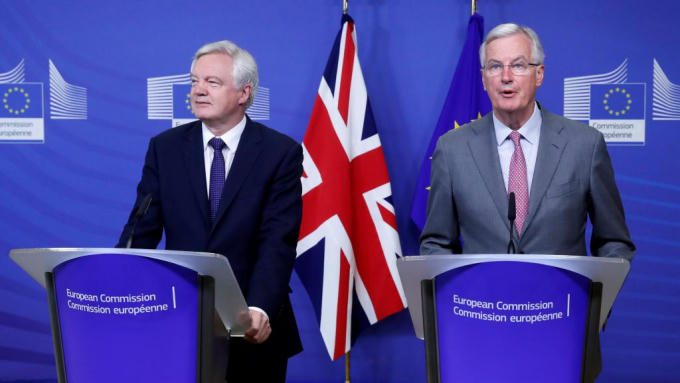 EU, Anh kết thúc phiên đàm phán thứ 2 về Brexit