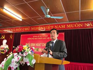 Trưởng ban Tuyên giáo Tỉnh ủy Phú Thọ Hoàng Việt Anh chia sẻ kinh nghiệm học tập và làm theo Bác của địa phương