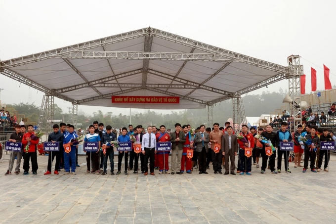 Toàn cảnh Lễ khai hội Tây Thiên xuân Bính Thân