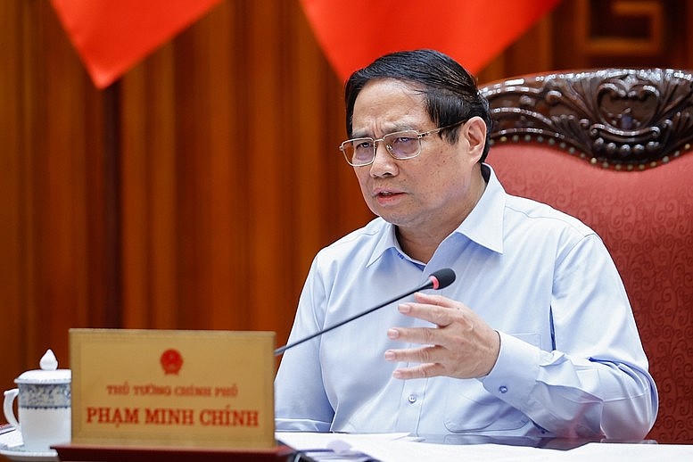 Thủ tướng Chính phủ Phạm Minh Chính: (Ảnh: VGP/Nhật Bắc)