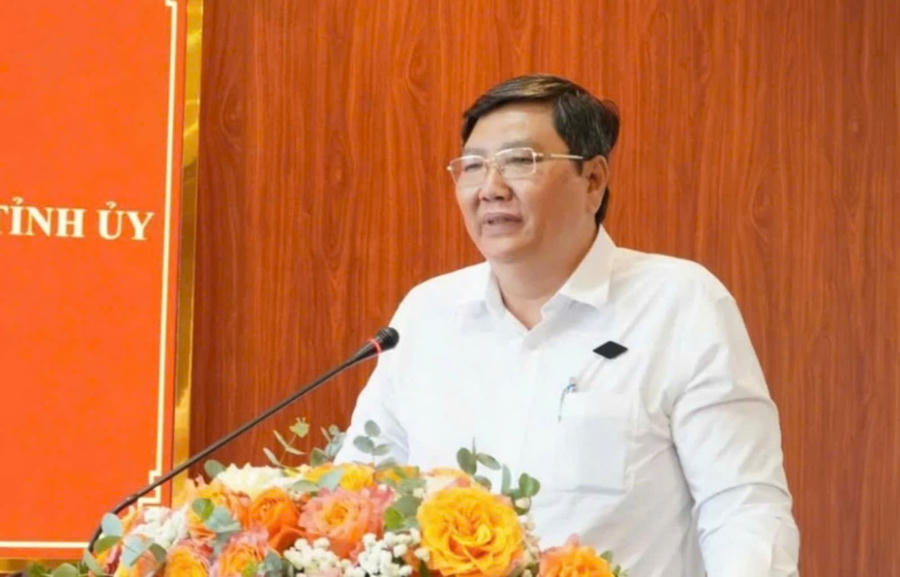 Ông Lê Văn Chiến, Ủy viên Ban thường vụ Tỉnh ủy, Phó Chủ tịch Thường trực UBND tỉnh giữ chức Trưởng ban Dân vận Tỉnh ủy. Ảnh: Hoàng Hoài
