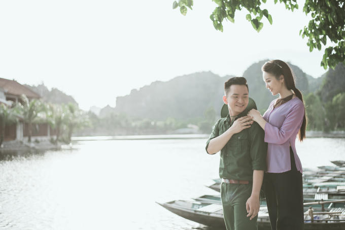 MC Hạnh Ph&uacute;c sợ chồng &Aacute; hậu Thụy V&acirc;n ghen v&igrave; cảnh diễn qu&aacute; t&igrave;nh tứ