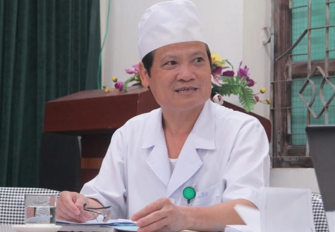 Phó giám đốc bệnh viện Nguyễn Ngọc Hòe - Bệnh viện đã nhận thấy cái sai của mình.