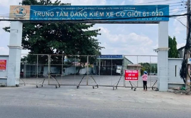 Điều tra nhiều vấn đề tại một trung tâm đăng kiểm ở Bình Dương