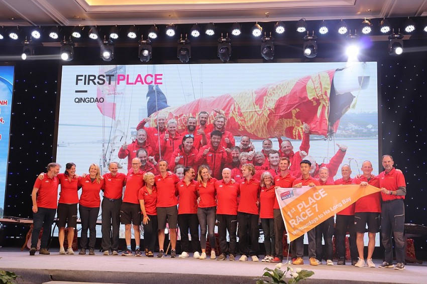 Đội QingDao giành vị trí thứ 1 giải cuộc đua số 7 với tên gọi “Khám phá bất tận Vịnh Hạ Long”.