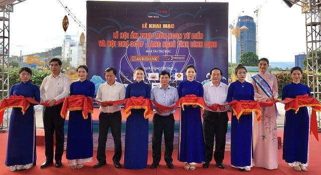 Đặc sắc Lễ hội ẩm thực "Món ngon từ biển" và Hội chợ OCOP Bình Định.