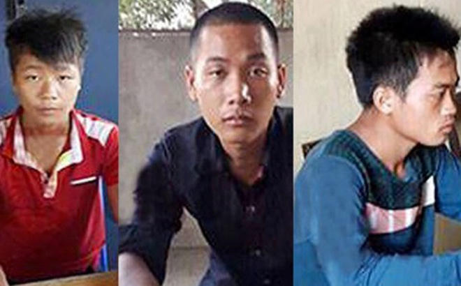 Giàng Văn Cường, Ly Seo Mạnh và Ly Seo Sử. (Ảnh: báo Công lý)