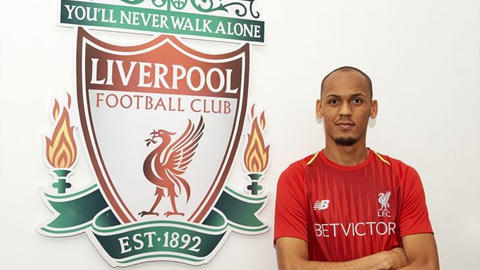 Liverpool đã mang về Fabinho từ AS Monaco.