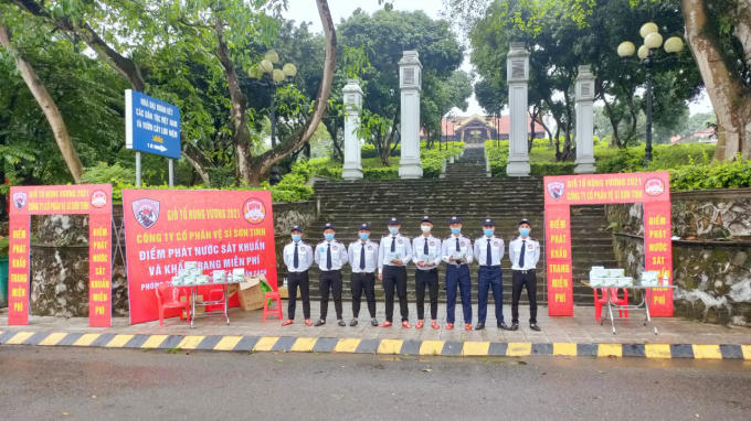 Công ty cổ phần vệ sĩ Sơn Tinh góp chút sức nhỏ của mình để hướng đến một ngày lễ hội thành công
