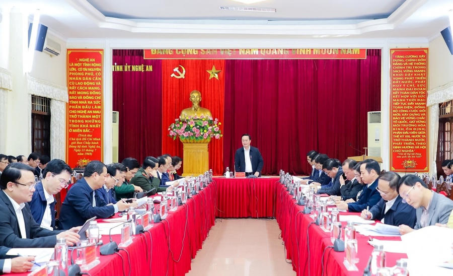 Nghệ An “chốt” thời gian sắp xếp tinh gọn tổ chức bộ máy - Ảnh PB.