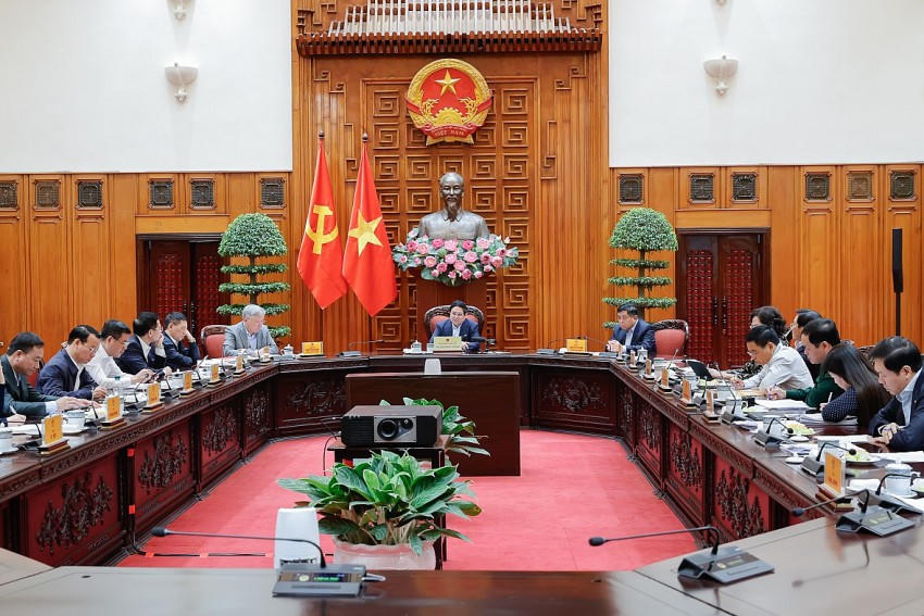 Toàn cảnh cuộc họp. Ảnh: VGP