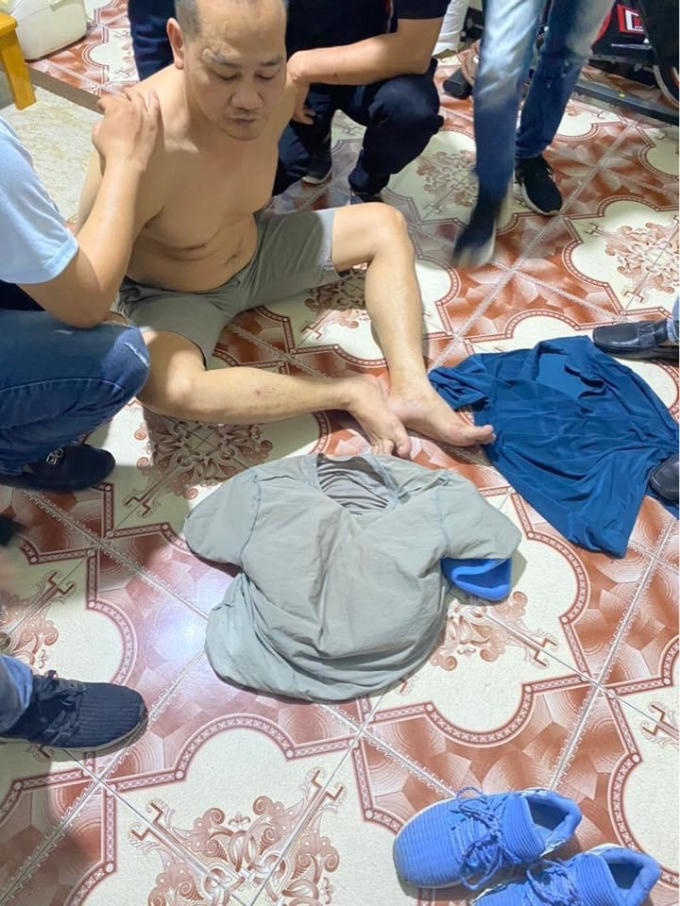 Tuấn bị bắt tại nhà riêng.