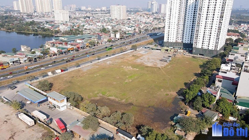 Công ty Cổ phần Bến xe Thanh Trì thuê hơn 27.500m2 đất để xây dựng Bến xe khách Yên Sở (Ảnh: Dương Việt Anh báo KTĐT)