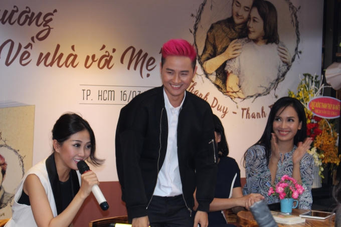 Ca khúc được Ái Phương viết tặng riêng cho Thanh Duy về tâm tư về mối tình đã qua của anh  (Ảnh: Phạm Thịnh)