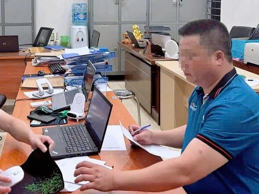 Anh B.T.S làm việc tại cơ quan Công an.