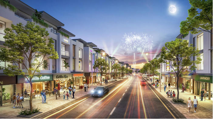 Shophouse Crystal City dễ dàng kinh doanh đa dạng ngành hàng