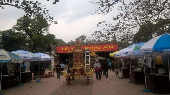 Lễ khai ấn sẽ diễn ra vào rạng sáng ngày 11/2 (tức ngày 15 âm lịch).