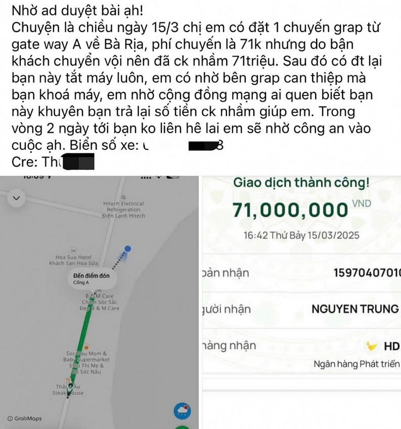 Vụ việc nếu không được thỏa thuận thỏa đáng sẽ dẫn tới những rủi ro pháp lý mà cả khách hàng và tài xế đều sẽ thiệt hại
