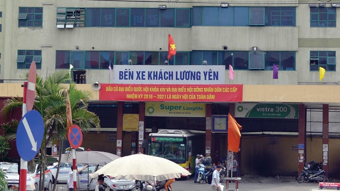 Bến xe Lương Yên sẽ chính thức ngừng khai thác vào ngày mai (27/7).
