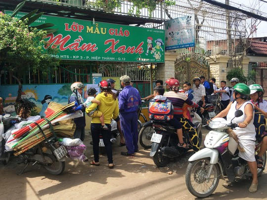 Cơ sở mầm non Mầm Xanh từng xảy ra nạn bạo hành trẻ em. Hiện cơ sở này đã bị đình chỉ hoạt động