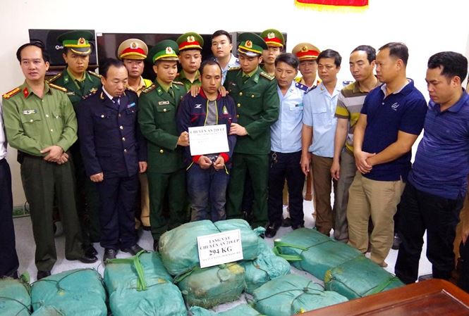 Gần 3 tạ ma túy tổng hợp được lực lượng Bộ đội Biên phòng Hà Tĩnh bắt giữ đầu năm 2019