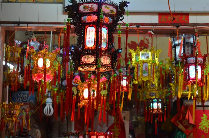 Lồng đèn Kéo Quân cũng nhạt dân nơi đây