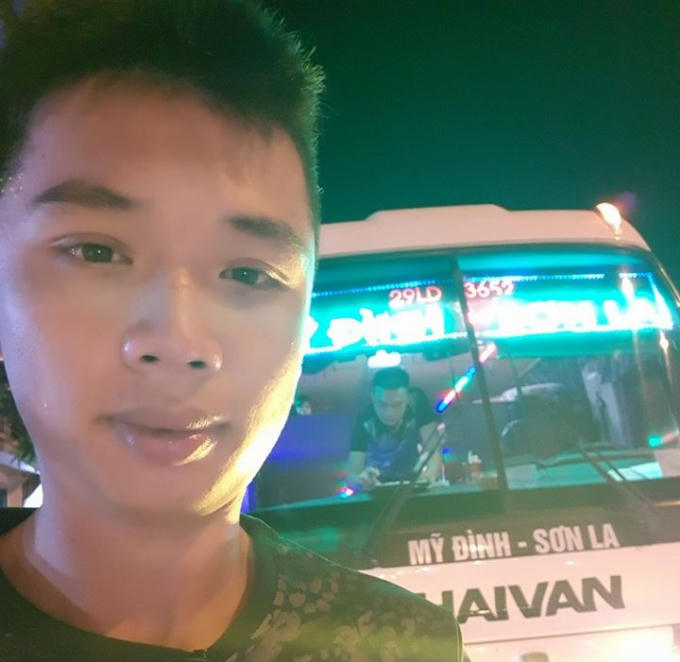 Anh Lê Công Huy, người chứng kiện sự việc. (Ảnh: NVCC)