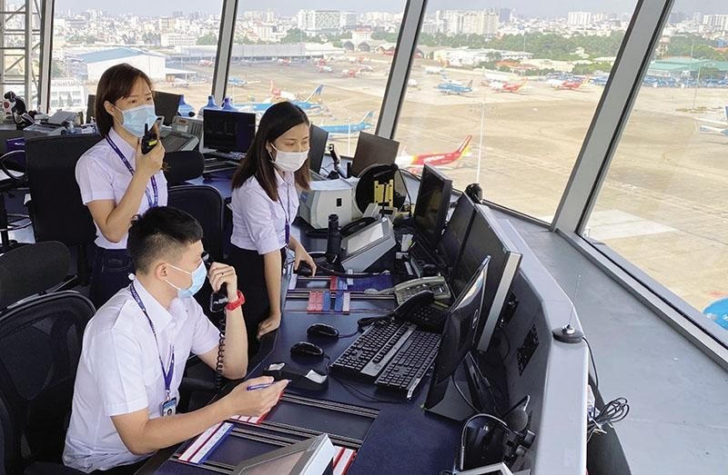 Hoạt động điều hành bay của Tổng công ty.