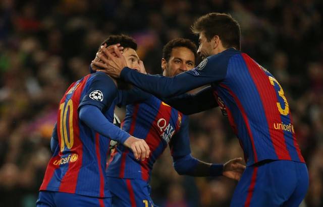 Barcelona đã viết nên câu chuyện "thần thoại" ở Champions League năm nay