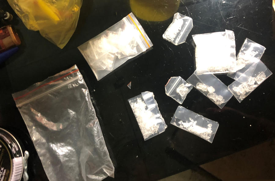 Tang vật thu giữ tại nhà đối tượng Đặng Văn Hiếu